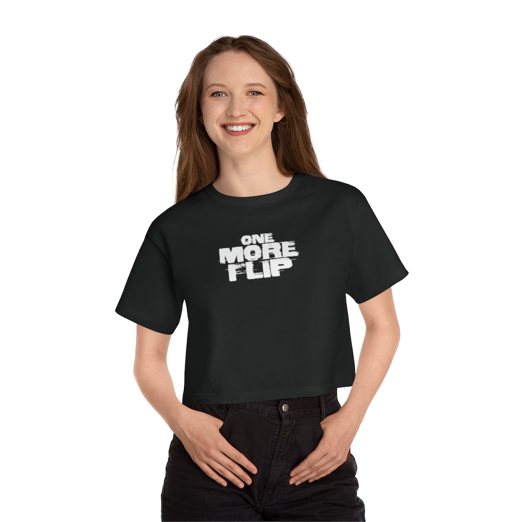 One More Flip Women's Cropped T-Shirt